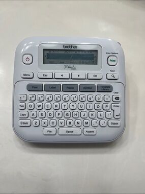Brother White Label Maker Keyboard Printer - P-touch Style with tapes